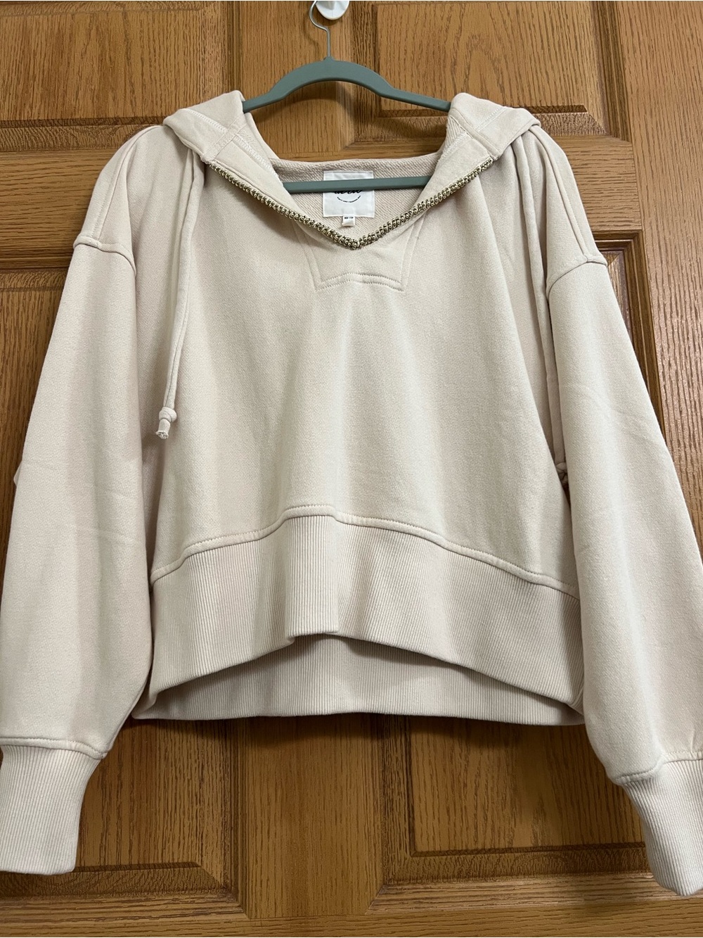 Aerie Cropped Hooded Sweatshirt
